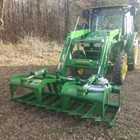 Titan Attachments 72in Global Euro Root Grapple Bucket Attachment Fits Jd