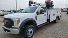 2017 Ford F-550 6000lb 21ft Crane 11ft Mechanics Service Bed Truck 6 8l Gas F550