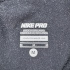 Nike Pro Hyperwarm 1 2 Zip Running Top Womens M Black Mock Neck Thumbholes