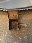 Vintage Mid-century Enamel Portable Pocket Ashtray Holder Compact