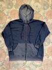 Lot Of 2 Aerie Ae Zip-up Hooded Jackets Sweaters Women s Oversized Blue Brown Sm