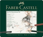 Fabercastel 21 Piece Pitt Monochrome Tin Set