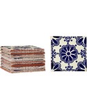 Ceramic Talavera Mexican Tile 4x4   9 Pieces  not Stickers  A1 Export Quality  
