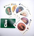Clue Cards Complete Set Of 6 Suspects - 1996 Game Replacement Pieces Parts 