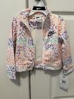 New    Size 2t   Nike 2-piece Toddler Track Suit   Gray Multi Cheetah Print