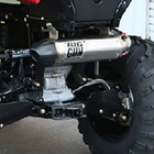 Big Gun Exo Ss Slip-on Exhaust With Black Tip For Polaris Sportsman 570 450