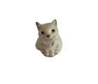 Hagen Renaker Miniature Mini White Persian Himalayan Mama Cat Figure Figurine