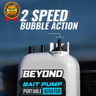 Beyond Bait Pump Portable Live Bait Aerator Long Lasting Battery Powered Bubbler