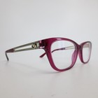 Versace Mod 3220 Purple Gold Medusa Greek Key Eyeglasses Frames 54-15-140 Italy