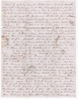 1844 Qv Fine 1d Penny Red Stamp On West Bromwich Part Letter To Birmingham