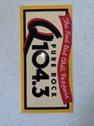 The Red Hot Chili Peppers Sticker Vintage 90 s Q104 3