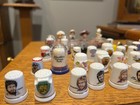 Vintage Sewing Thimbles Lot Of 50 Assorted Mixed Materials Collectible disciples