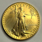 1988 1 Oz U s  Gold Eagle  50 Gold Coin W  Box
