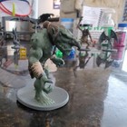 Feral Troll- Large 2x2  50mm Base  - Hand Painted D d Mini - 28mm Scale 