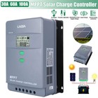 Mppt Solar Charge Controller 100a 60a 30a 12v 24v Auto Solar Panel Controller