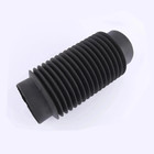 1pc Rubber Corrugated Sleeve Flexible Moulded Bellows Oil Resistant Dust Hose