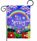 Colorful Spring Garden Flag Floral Decorative Small Gift Yard House Banner