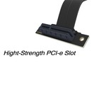 Pcie X4 4 0 Riser Cable Male To Female Extension Extender Adapter 20cm 1 Pc