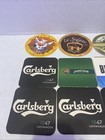 Lot Of 13 Foreign International Cardboard Beer Coasters Some Vintage