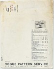 Vtg Vogue Paris Original Pattern 1848 Nina Ricci Evening Dress Size 10 Uncut