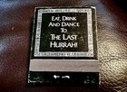 The Last Hurrah At Omni Parker House  Boston  Ma  Full Unstruck Matchbook
