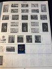 Beginner Stamp Album Couple Stamps Lot 1854