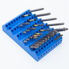 Drill Bit Hexagon Holder Tool Organizer 70 Holes 1 4 Inch Hex Bits Holder Box Cn