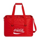Idea Nuova Coca-cola Tote Bag  40 Can Capacity Portable Beverage -  Red white