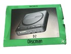 Sony Discman D-2 Portable Cd Player Vintage W  Box Manuals Tested W  Batteries