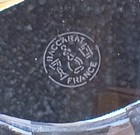 Mid 20th  Baccarat Cut Crystal   Gold-plated Gilt Metal Ice Bucket   Tongs