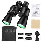 180x100 Zoom Low Night Vision Hunting Telescope Outdoor Travel Binoculars   Case