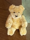 Vintage Miniature Steiff Mohair Teddy Bear Yellow Gold Mohair 3 5    No Id Nice 