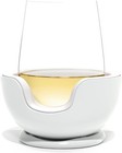 Vochill Stemless Wine Glass Chiller Pair - 2 Pk  Quartz  New