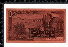 1884 New Orleans World Fair Dakota Territory Land Sales Bismark Dt Trade Card Ld