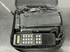 Vtg Motorola Mobile Phone Bag Soft Pak Car Charger Manuals Untested