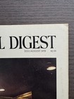 Architectural Digest July Aug 1978 Antiques Vintage Magazine Interior Design