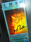 1995 Super Bowl Xxix Full Ticket Jerry Rice Signed Auto Psa 10 Gem Mint Psa dna