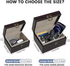 Anti-theft Faraday Box With Bag Rfid Key Fob Protector Signal Blocking Cage Case