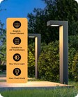 Edishine 4 Pack Low Voltage Landscape Lights  Pathway Lights 3 2w 12v 85lm 3000k