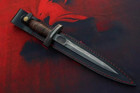 Vintage Case V-42 Dagger Us Special Forces Wwii Dagger Knife With Leather Sheath