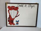 Vintage Tiger Bulletin Cork Board Art Framed Hanging Wfh Home Office Decor 