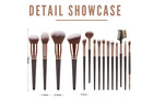 Makeup Brush Set 15 Pcs Pack Of 2 Foundation Powder Concealers With Bag