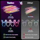 Long Lasting Luminous Party Supplies Set  Fun And Colorful Neon Party Supplies