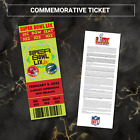 Commemorative Super Bowl Lix Ticket Philadelphia Eagles Kansas City Chiefs