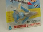 Thunderbirds Scott Tracy Thunderbird 1 Matchbox Blue Rocket Spaceship Diecast