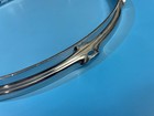 Ludwig Wfl 50s 60s Vintage 14    Snare Drum Floor Tom Drum Hoop Chrome Over Brass