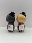 Cokets Pair Masami Kaneko Wooden Kokeshi Dolls 12 Cm With Tag Box Set