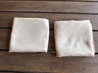 Pair Sdh Legna Lyocell Std Pillowcases Champagne Color Button Closure Italy 