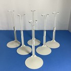 6 Kaiser  2201 White Stands Fit 11 5 -12 5  Tall Dolls  Barbie   Gi Joe 21st