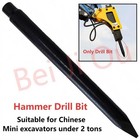 Breaker Bit Chisel Point Hydraulic Jack Hammer For 0 8t-2 5t Breaker Hammer